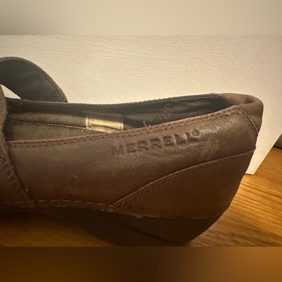 Merrell Brown Mary Jane's Size 7.5 - Picture 3 of 7